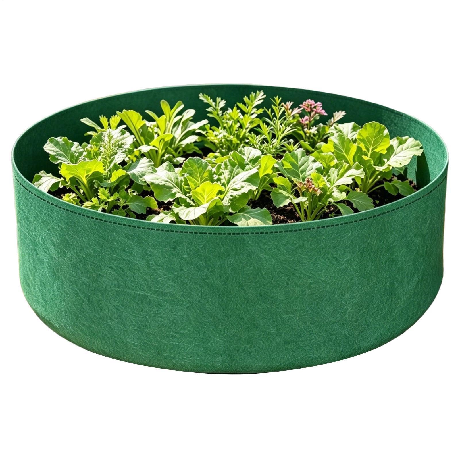 Saco de cultivo transpirable exterior e interior para fresas y verduras
