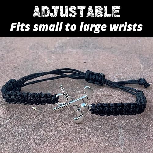 Miniatura 6 de Sportybella Pulsera con dije de hockey sobre hierba, pulseras ajustables para niñas con dije de palo de hockey sobre hierba. Regalos de joyería de