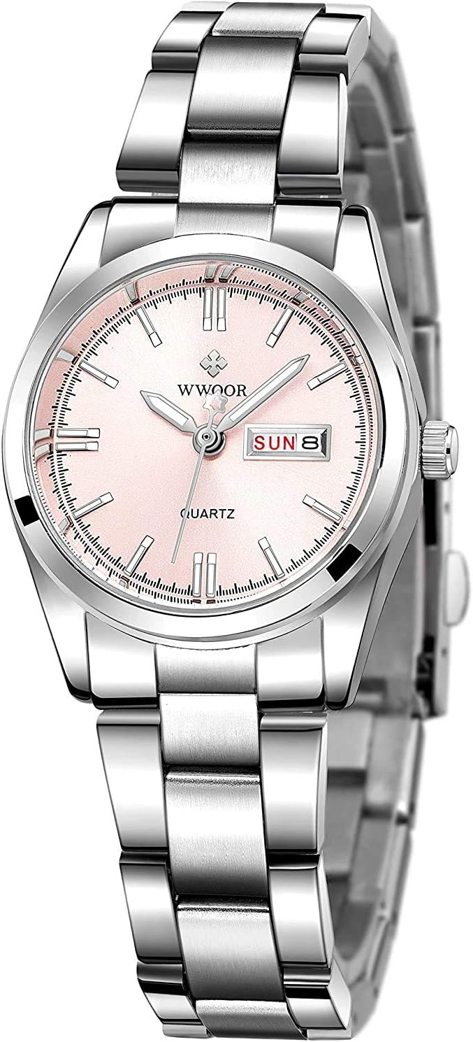 MASTOP Women’s Classic Fashion Silver Stainless Steel