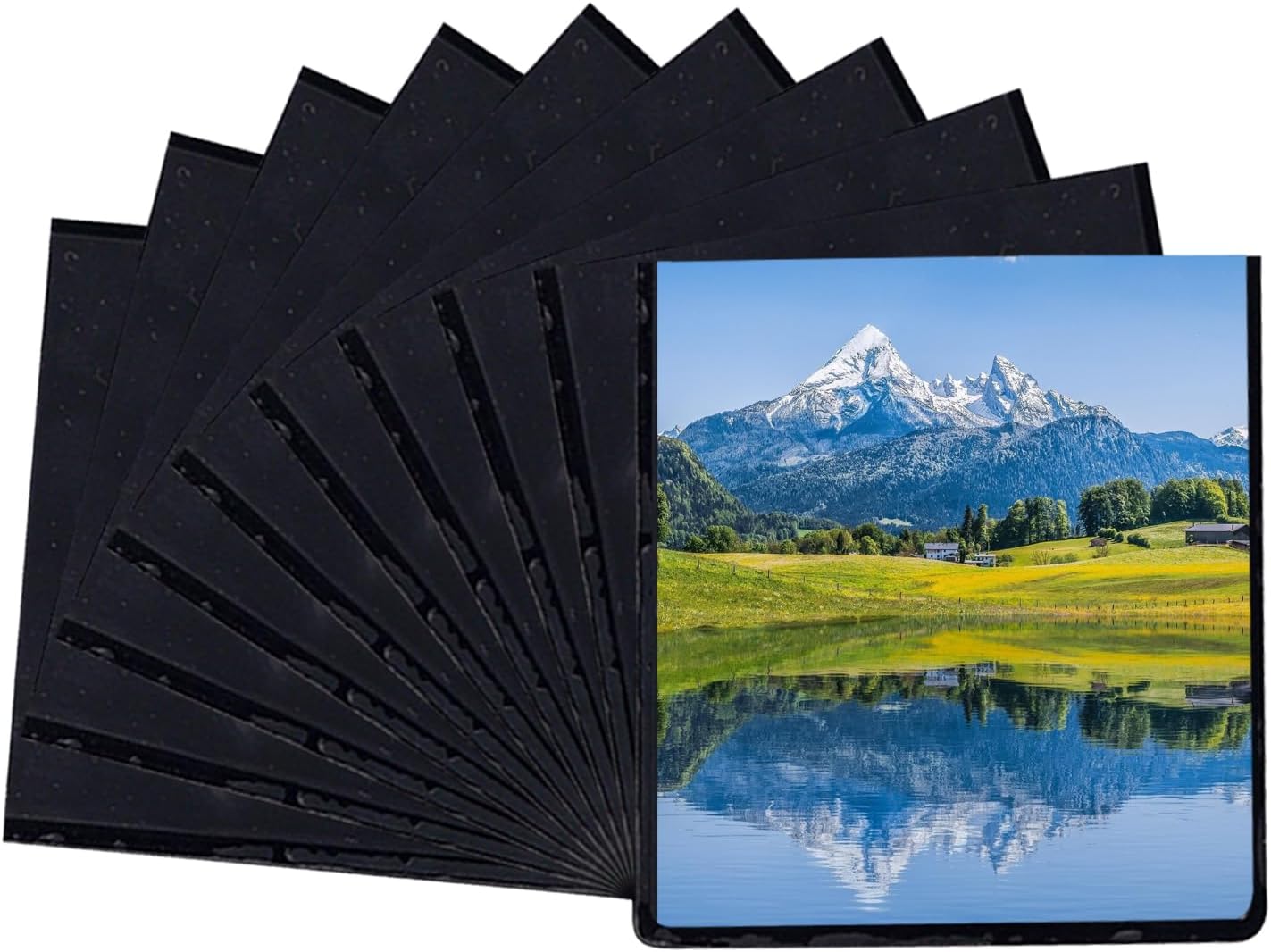 20 x Magnetic Frame,Postcard Frame Compatible With Instax Mini Film Magnetic Photo Frames For Fridge Made of PP Material,Mini Photo Frames Perfect For DIY And Photo Walls(7.2×6.2 CM)