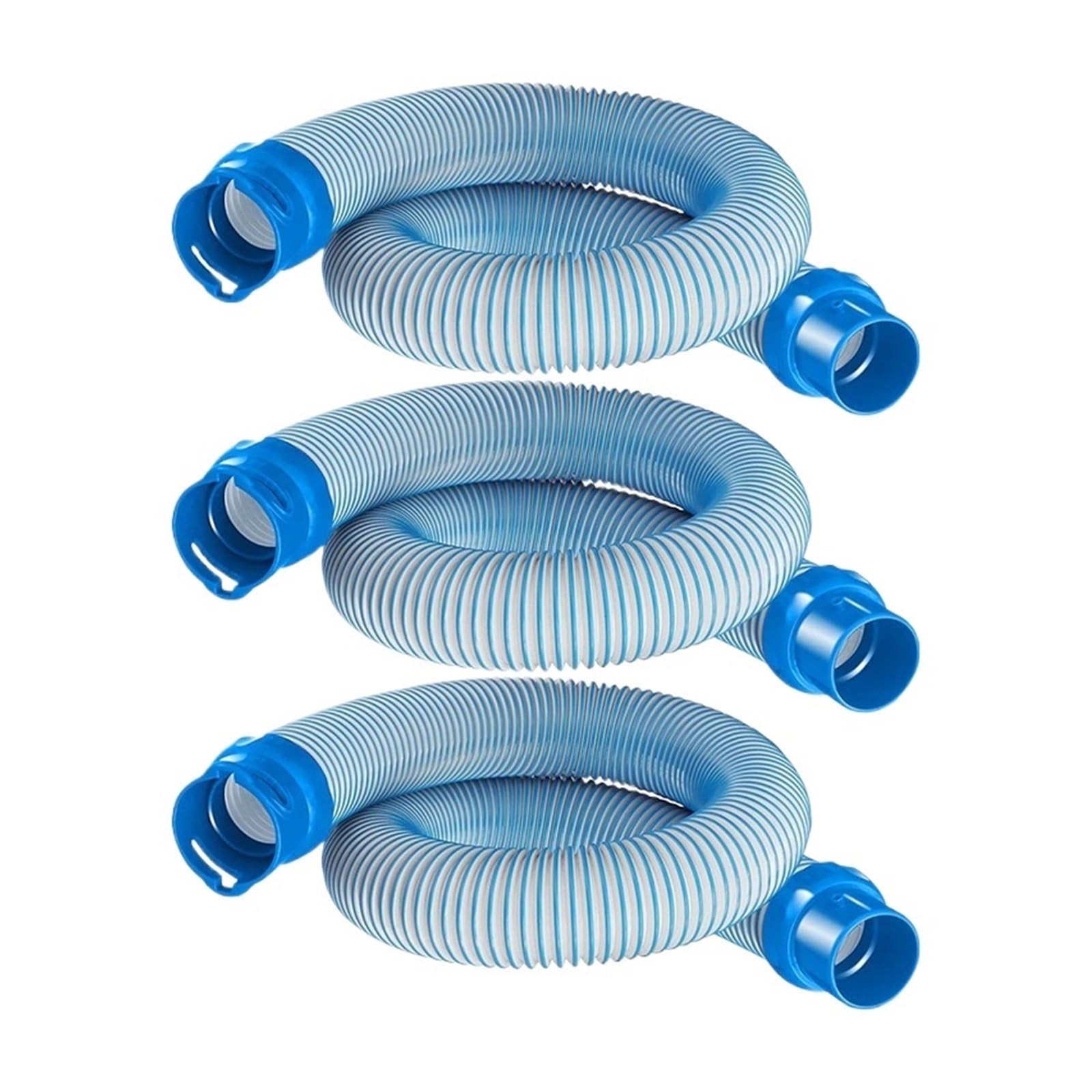 39 Inch Twist Lock Pool Vacuum Hose, Compatible with Zodiac X7 T3 T5 MX6 MX8 Pool Cleaner System Parts(3 pcs)