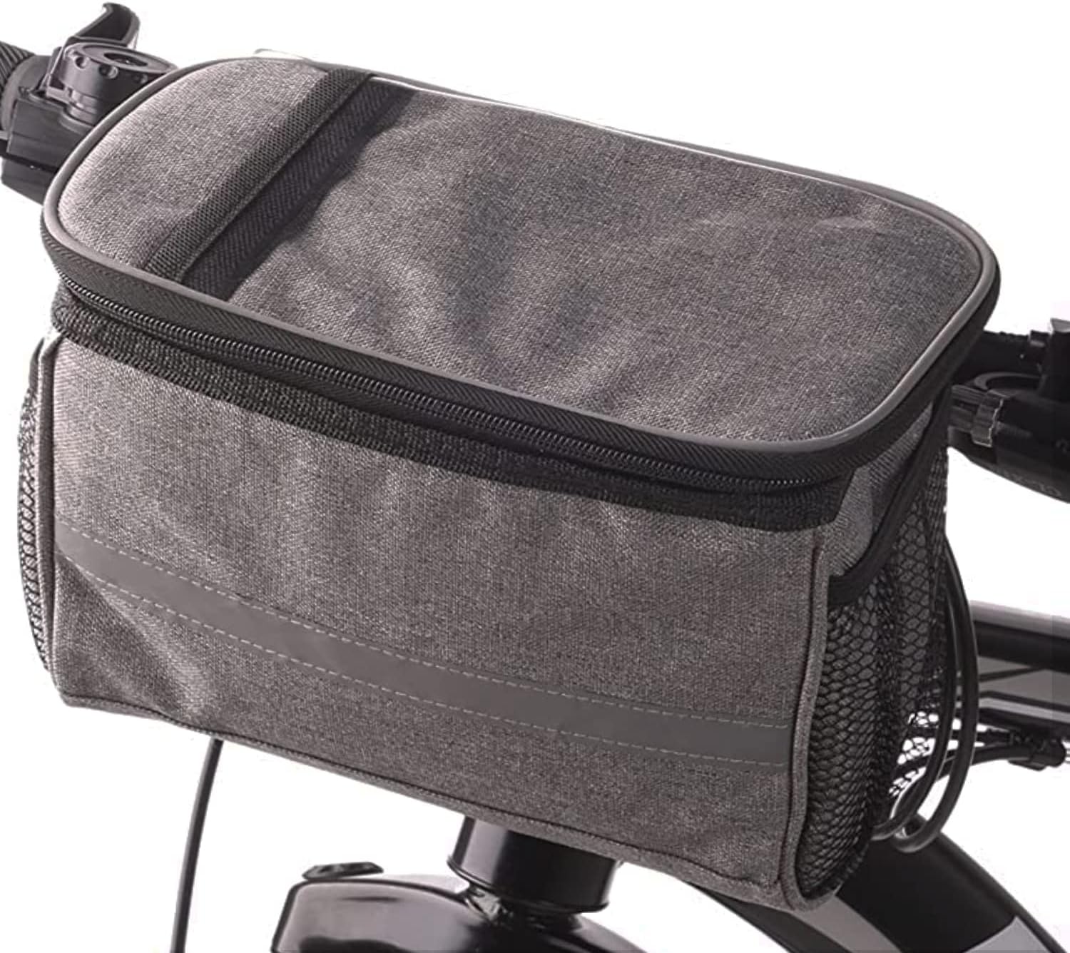 Tofern Bike Handlebar Bag 2L Touch Screen Bicycle Basket