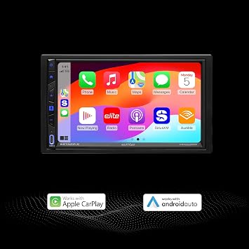 BOSS Audio Systems Elite Series BE7ACP.XC Car Stereo - CarPlay, Android Auto, SiriusXM, 7 Inch Touchscreen, Bluetooth, No CD DVD Player, Backup Camera