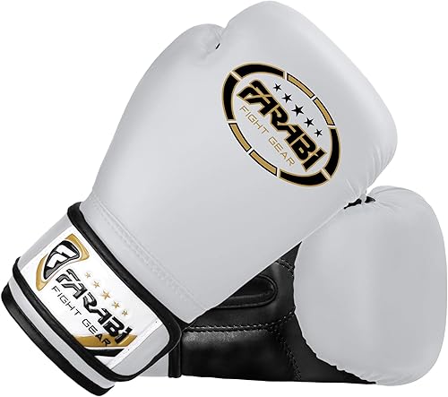 Miniatura 4 de Farabi Sports Guantes de boxeo para niños de 4, 6, 8 onzas, guantes de boxeo para niños, guantes de boxeo juveniles, guantes de boxeo para niños y