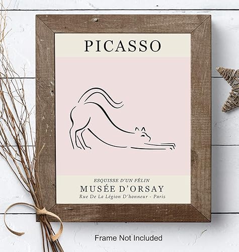 Miniatura 8 de Cat Home Decor - Pablo Picasso Wall Art - Picasso Poster - Cat Wall Art - Pablo Picasso Poster - Pablo Picasso Prints - Pablo Picasso Art - Cat Wall
