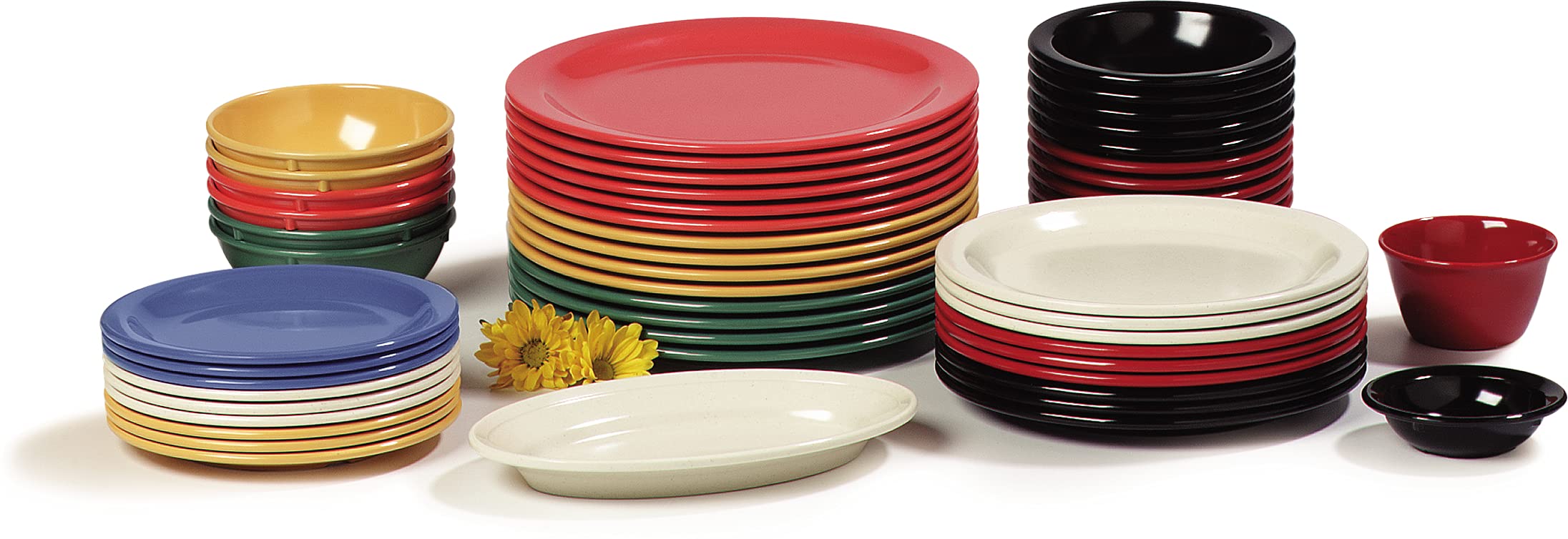 Carlisle 4352103 Dallas Ware melamina Nappie Bowl, 14 oz capacidad, 5,45 cm de diámetro x 1 – 15/16 "altura x 1 – 15/16" profundidad, negro (caso de 48)