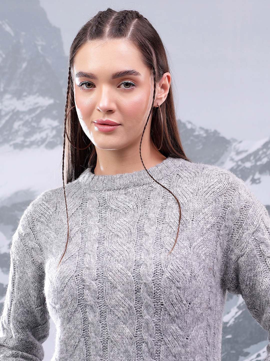 KOTTY Premium quality knitted winter jumper for women for stylish style and comfort in cold weather image 3