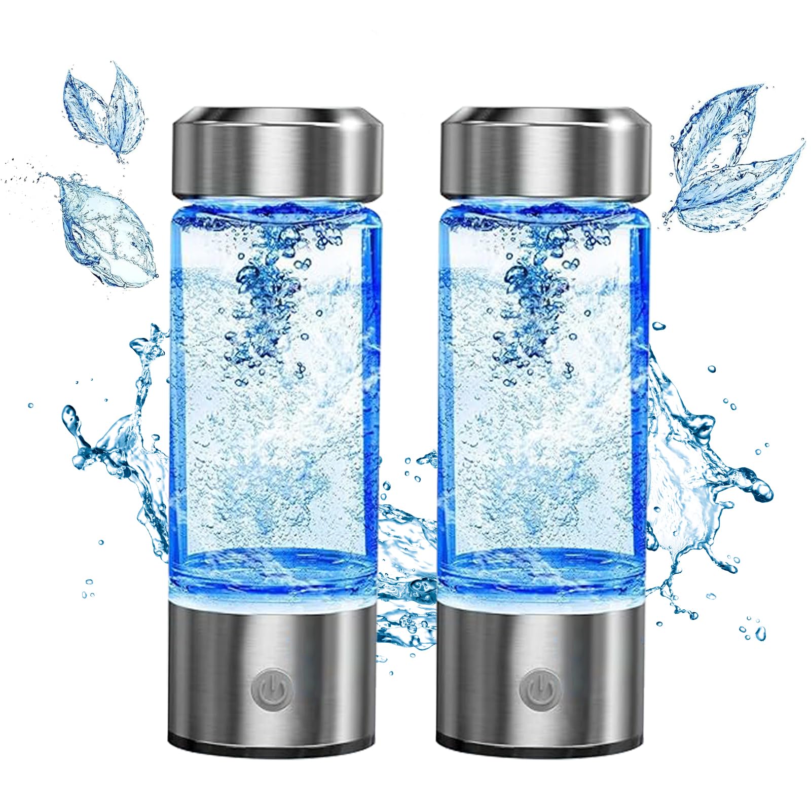 Bottiglia Acqua Idrogenata Esenlong - Generatore Portatile Di Idrogeno, Ricarica USB, Vetro Borosilicato