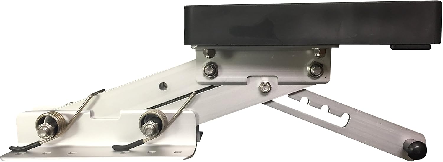 Pactrade Marine Auxiliary Heavy Duty Aluminum Motor Bracket 7.5-20HP Outboard 2-Stroke Boat