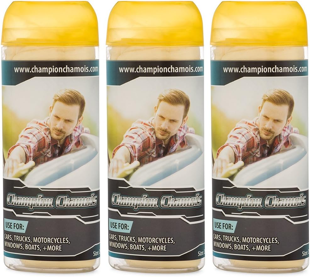 Champion Chamois Shammy Towel for Car, Boat or Home 26" x