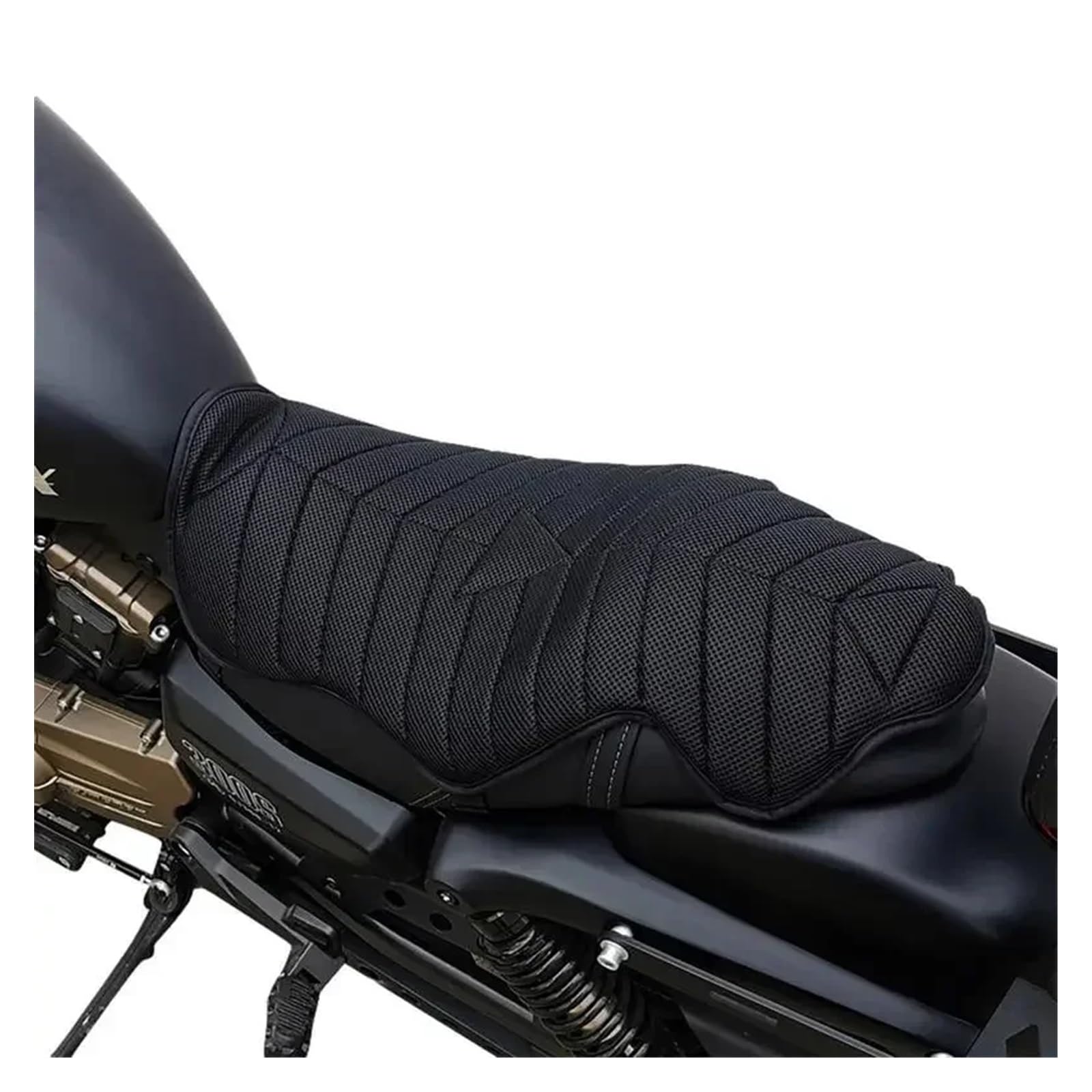 Coprisella per Moto 1 Cuscino Per Sella Da Moto, Protezione Solare, Cuscino Per Sella Da Moto, Impermeabile E Traspirante, Doppio Cuscino Per Accessori Da Guida