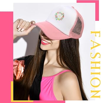 Hercicy 40 Pack Sublimation Blank Trucker Hat Bulk Wholesale Mesh Baseball Cap for Women Men DIY Hat Bar Party