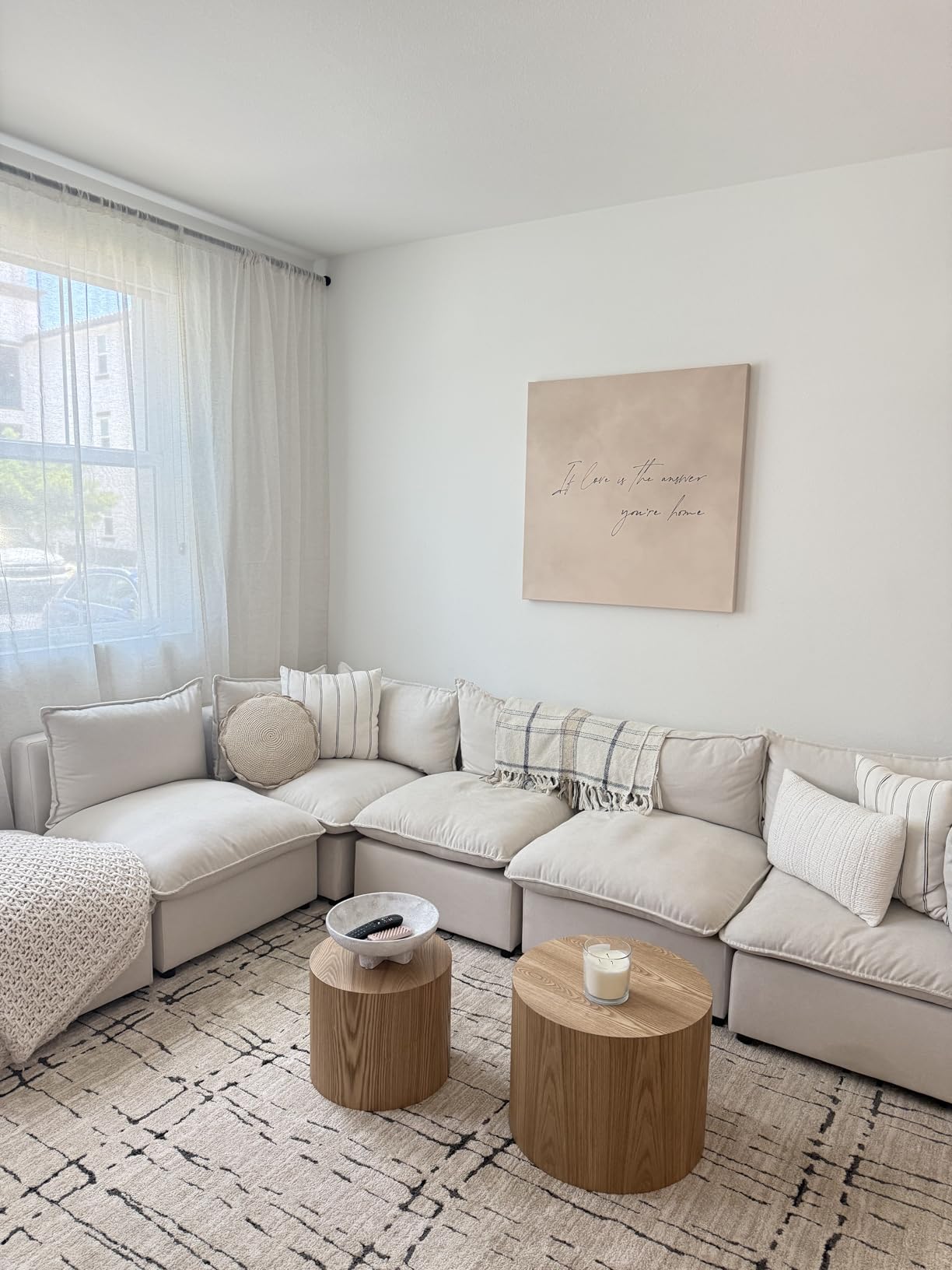 $37/mo - Finance VANOMi Modular Sectional Sofa, 6 Seater Sleeper ...
