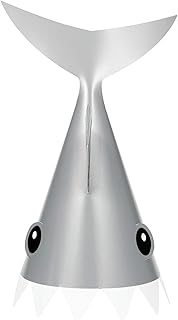 Shark Party Hats, 8 ct