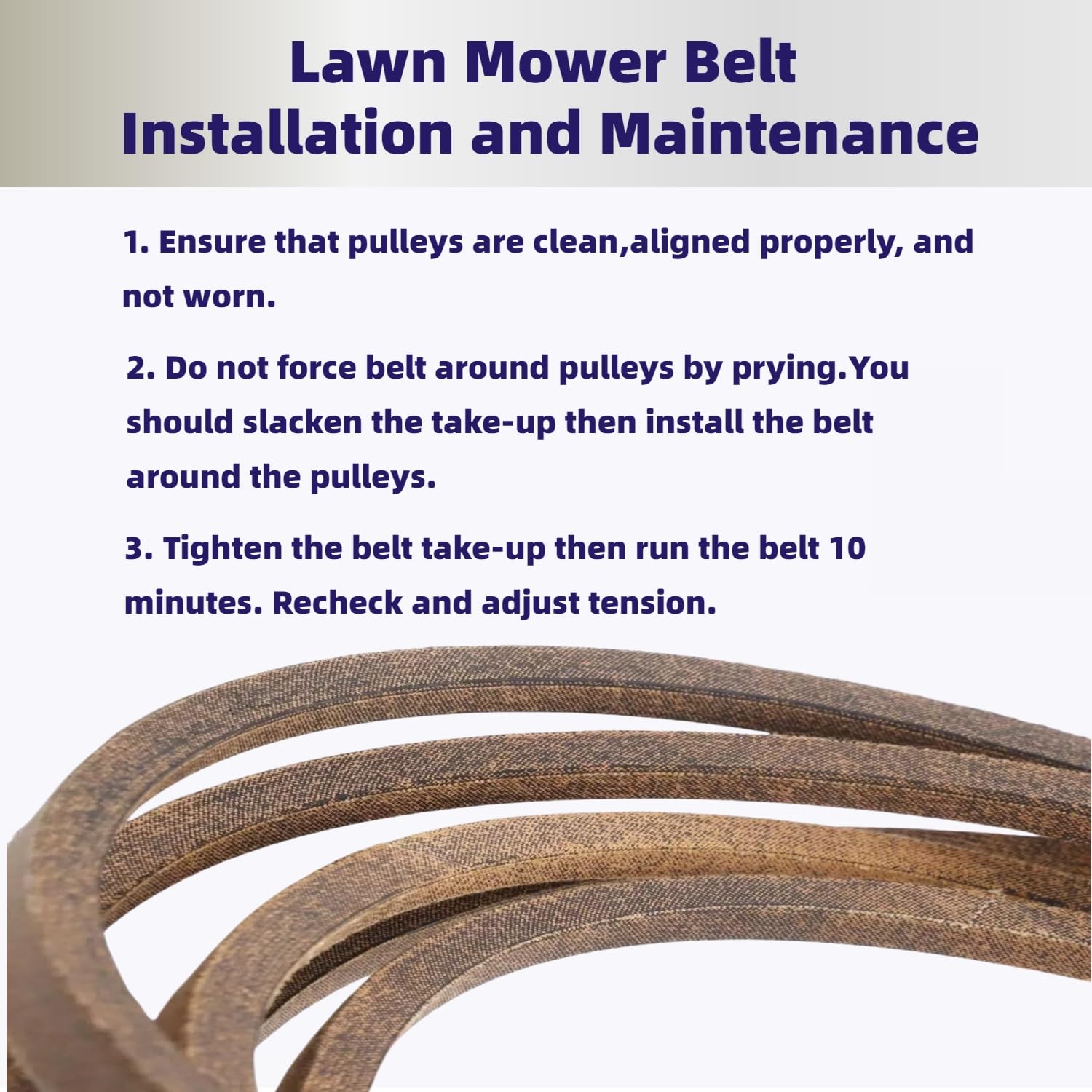 Amazon.com : Lawn Mower Deck Belt 5/8