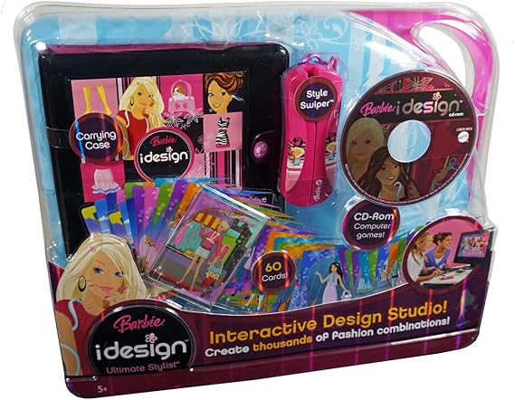 Barbie iDesign Ultimate Stylist Cards and CD-ROM