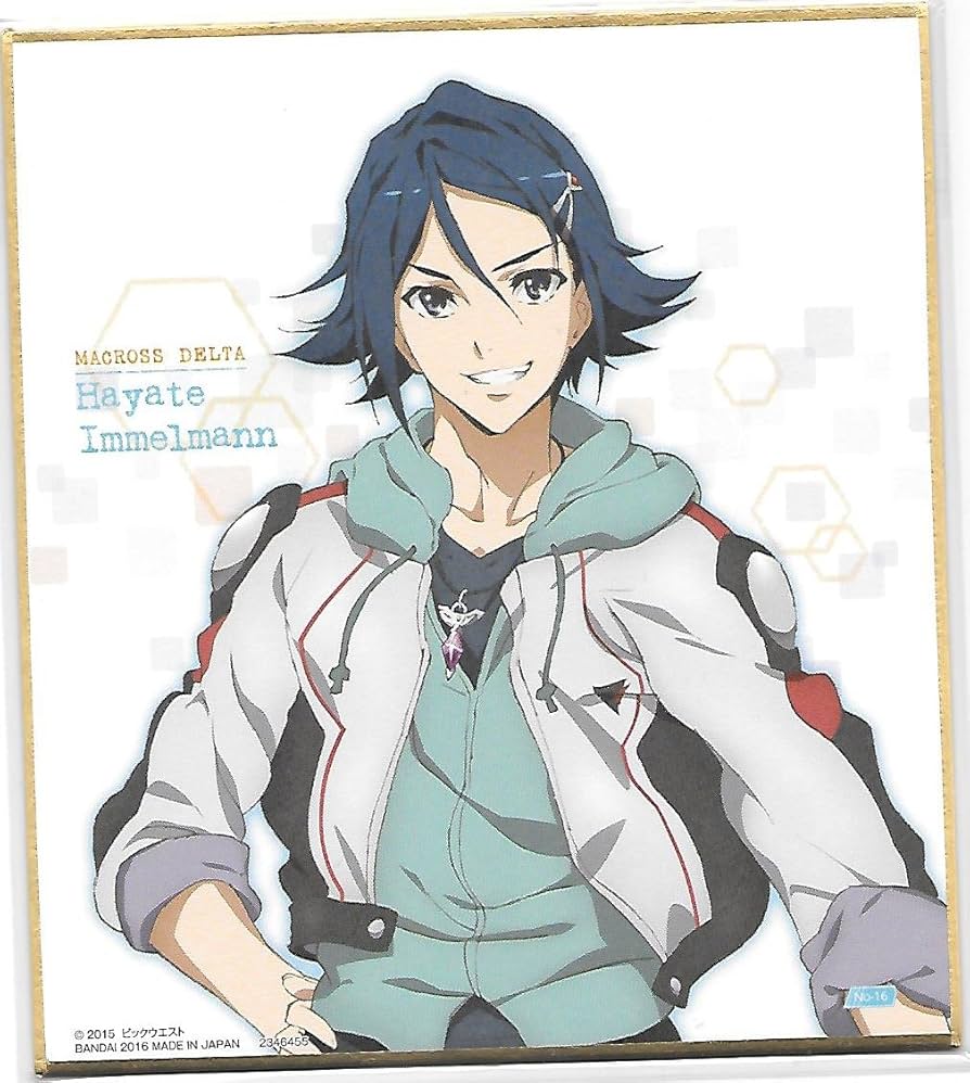 Amazon.co.jp: マクロスΔ（デルタ） 色紙ART 16 ハヤテ