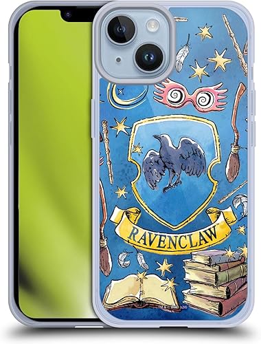 Vista 176 de Head Case Designs Funda de gel suave con licencia oficial de Harry Potter Slytherin, diseño de Reliquias de la Muerte XIII compatible con Apple