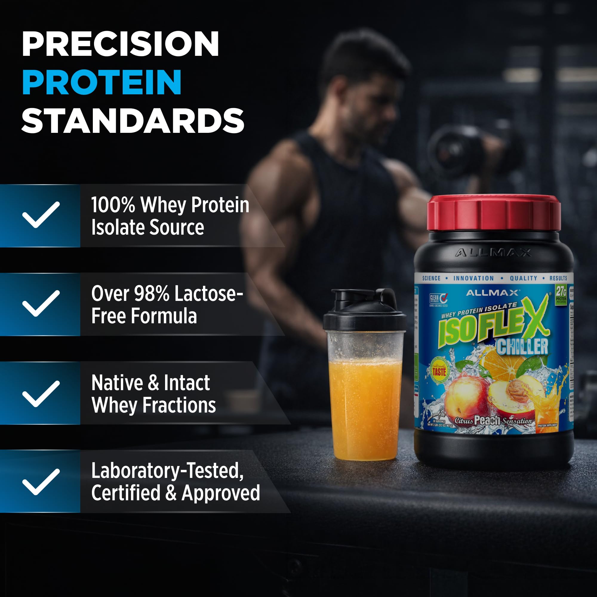 Amazon.com: ALLMAX ISOFLEX Chiller Pure Whey Isolate Protein