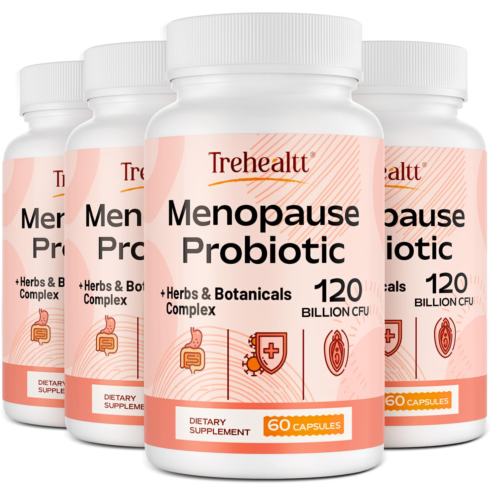 Menopause Supplements for Women - Hot Flashes Menopause Relief, 240 Caps