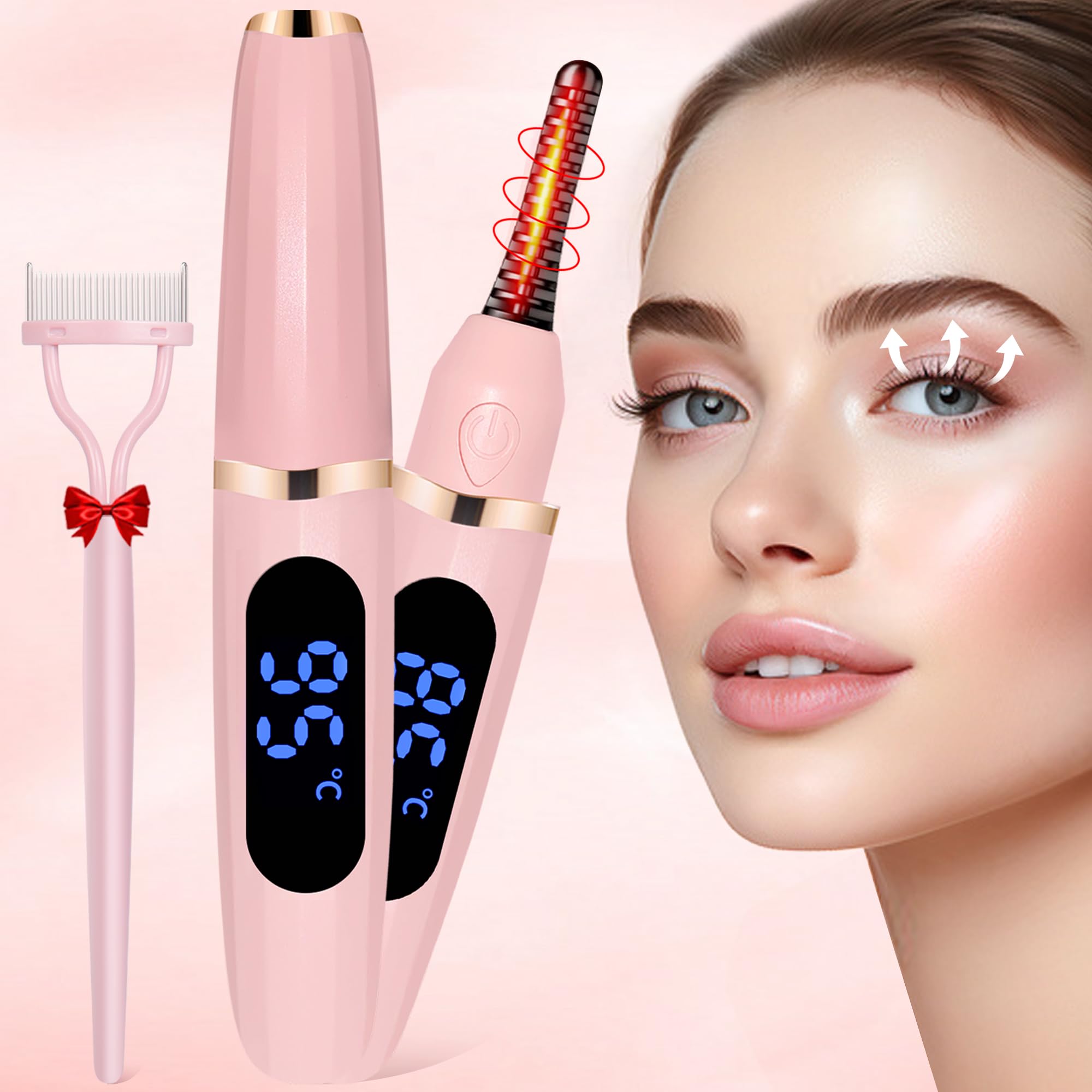 Heated Eyelash Curlers - Eye Lash Curler Heat
