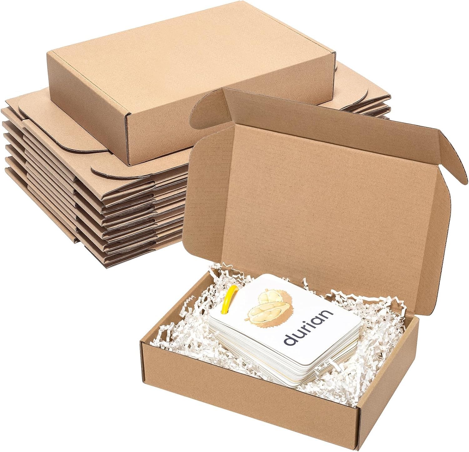 MM Will Care 9X6X2 inch auto lock brown corrugated 3ply box BORWN Pack of - 50-image-38