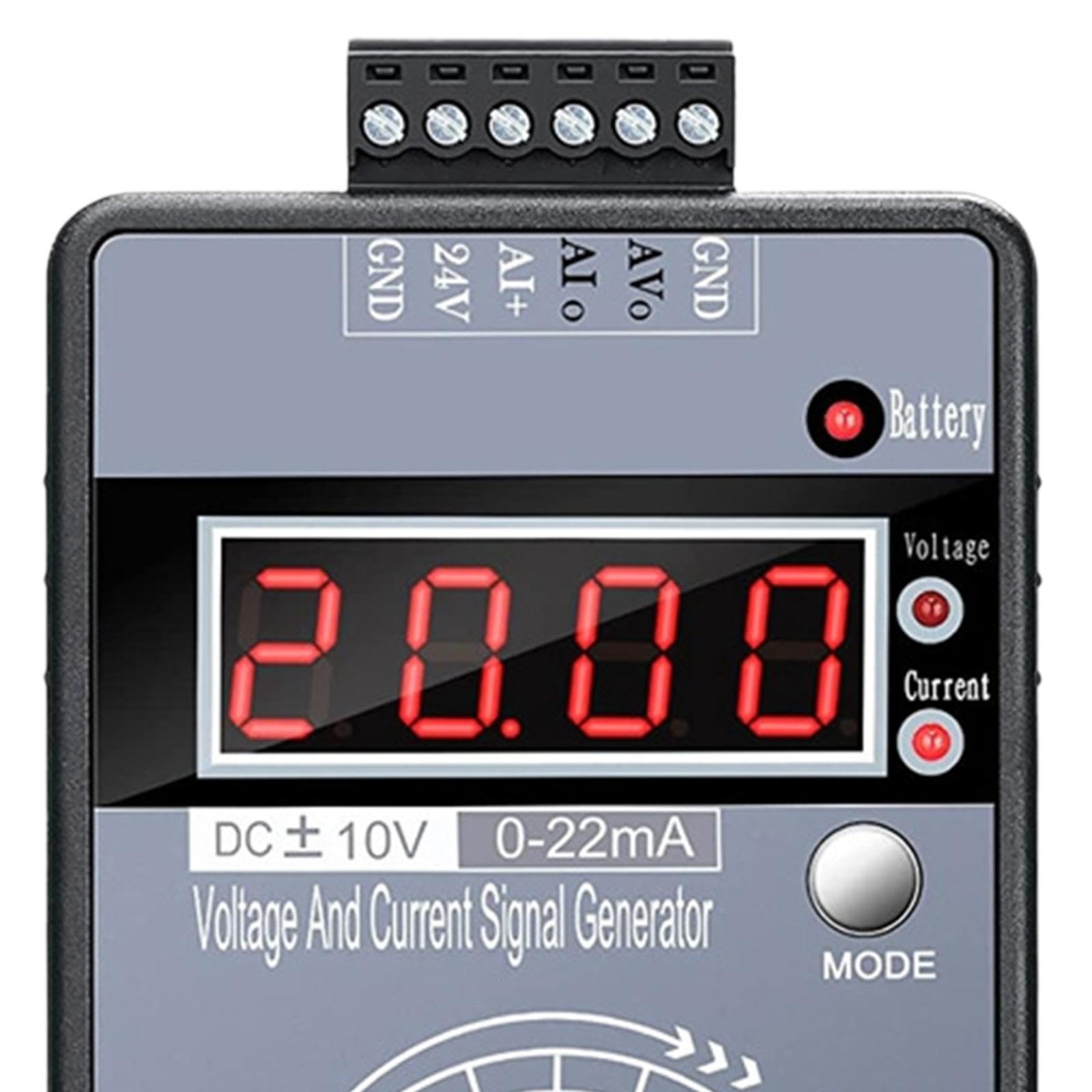 Amazon | SnowingShine 信号発生器 0-20MA 4-20MA パネル調整可能