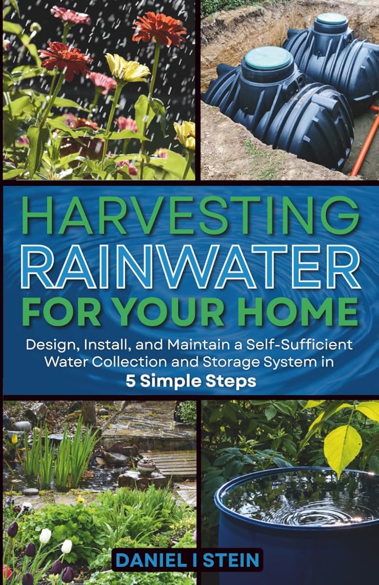 Harvesting Rainwater for Your Home: Design, Install, and Maintain a Self-Sufficient Water Collection and Storage System in 5 Simple Steps for DIY ... environmentalists (Simple Sustainable Living)