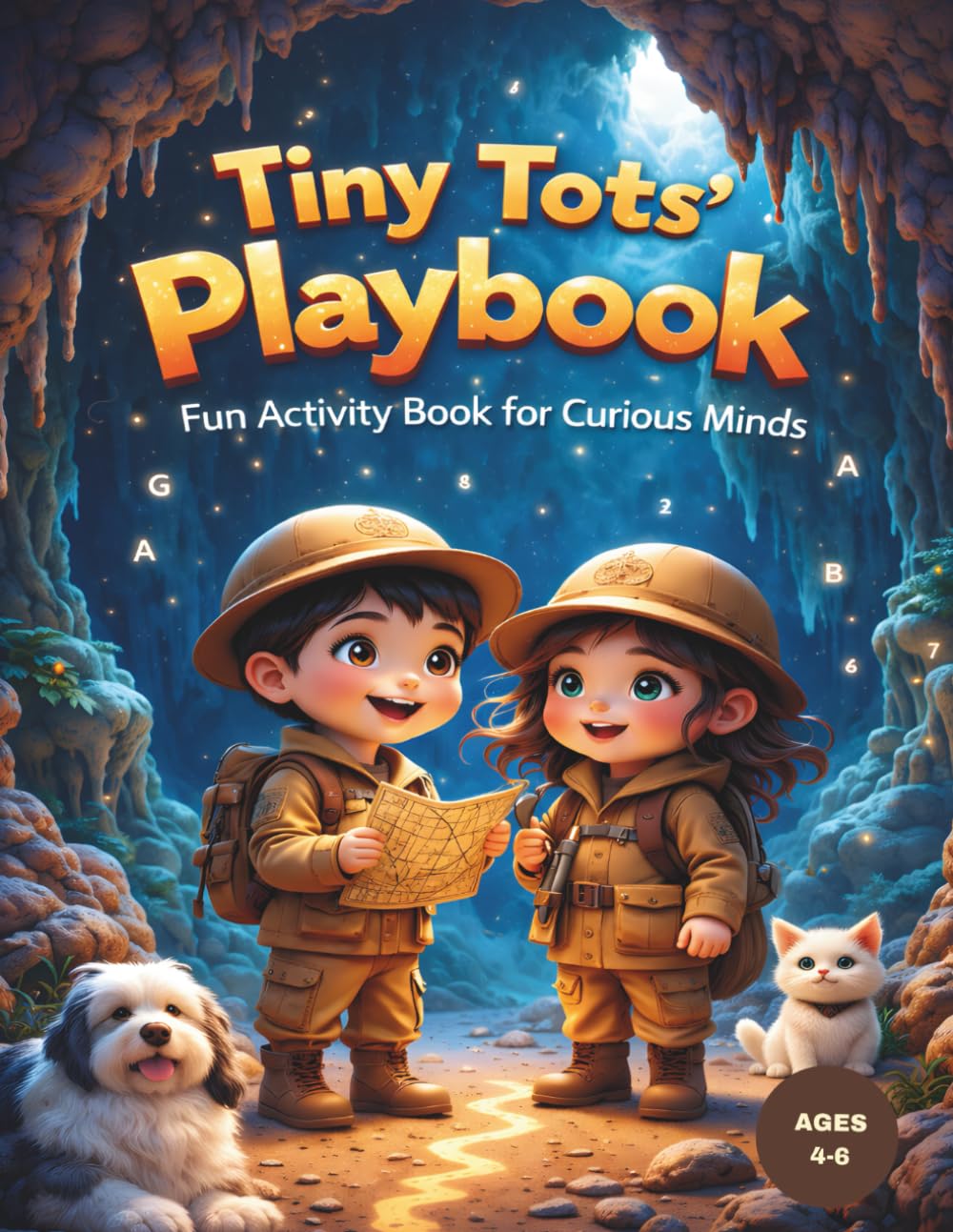 Tiny Tots' Playbook: Fun Activity Book for Curious Minds