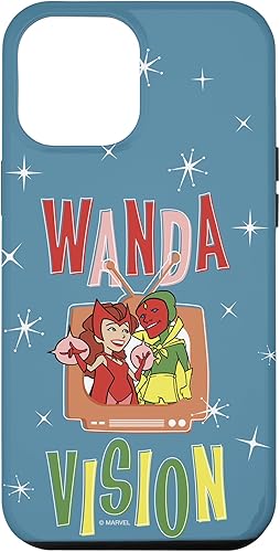 Vista 67 de Funda para TV retro WandaVision Wanda & Vision para iPhone 13 Marvel