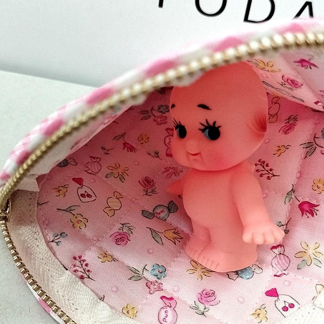 Amazon.co.jp: マーガレット&ソフィー パッチワークまんまるポーチ  