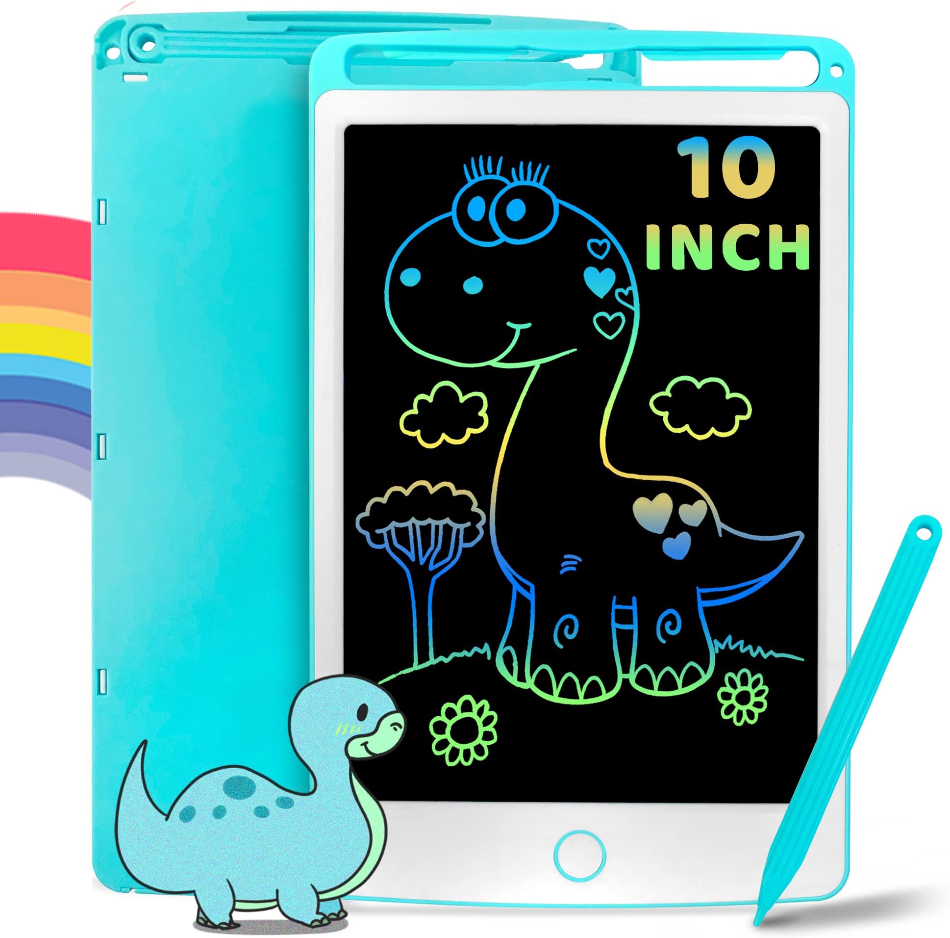 Richgv 10 inch LCD Writing Tablet for Kids Large, Writing Tablet Doodle Board for Kids LCD Writing Tablet Toddler Toys Gifts for Boys Girls Birthday Gifts Easter Gifts Christmas Stocking Stuffers