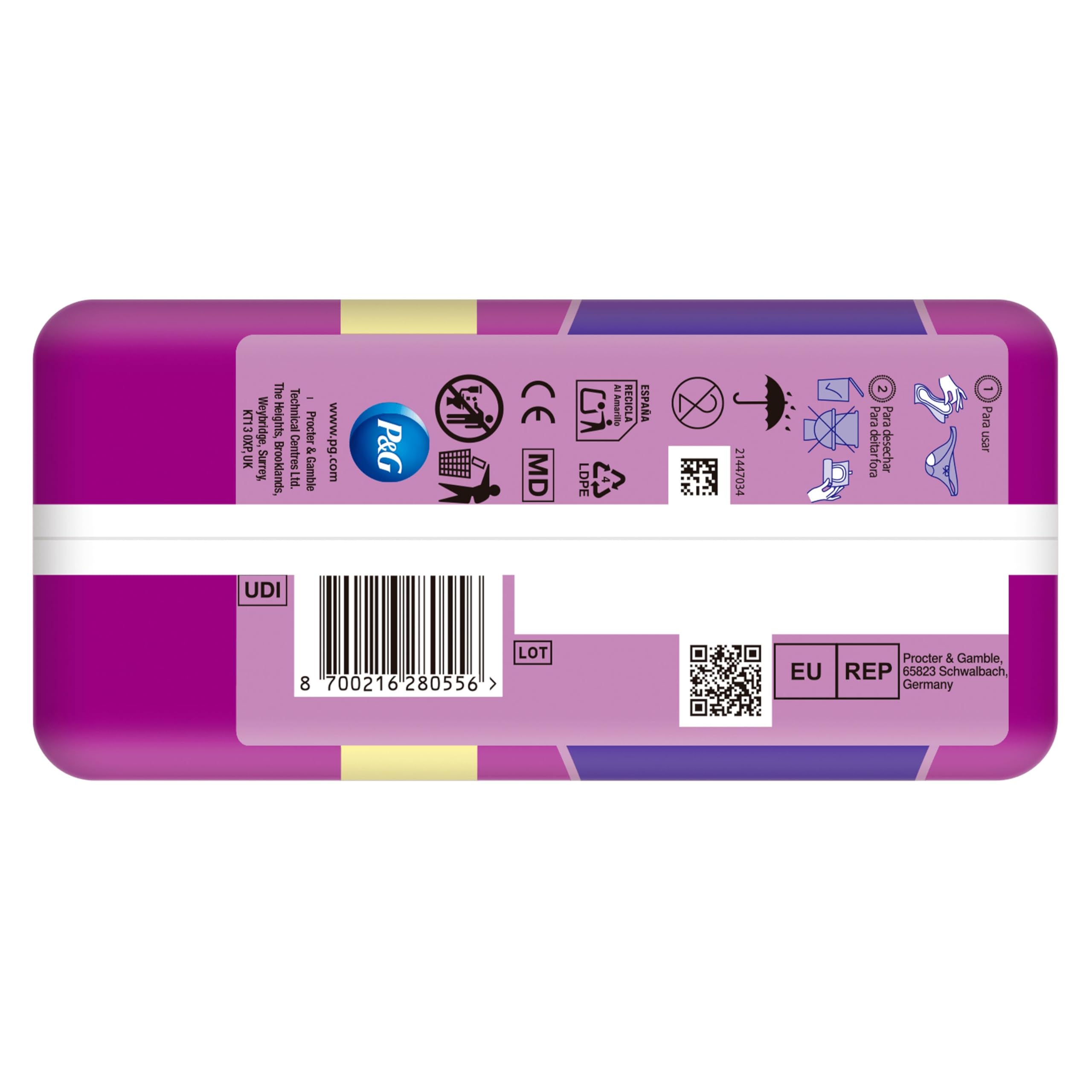 Ausonia Discreet Compresas Mini, Pack de 192, Para Pérdidas De Orina Para Mujer, Protección Completa*, Discreción Increíble