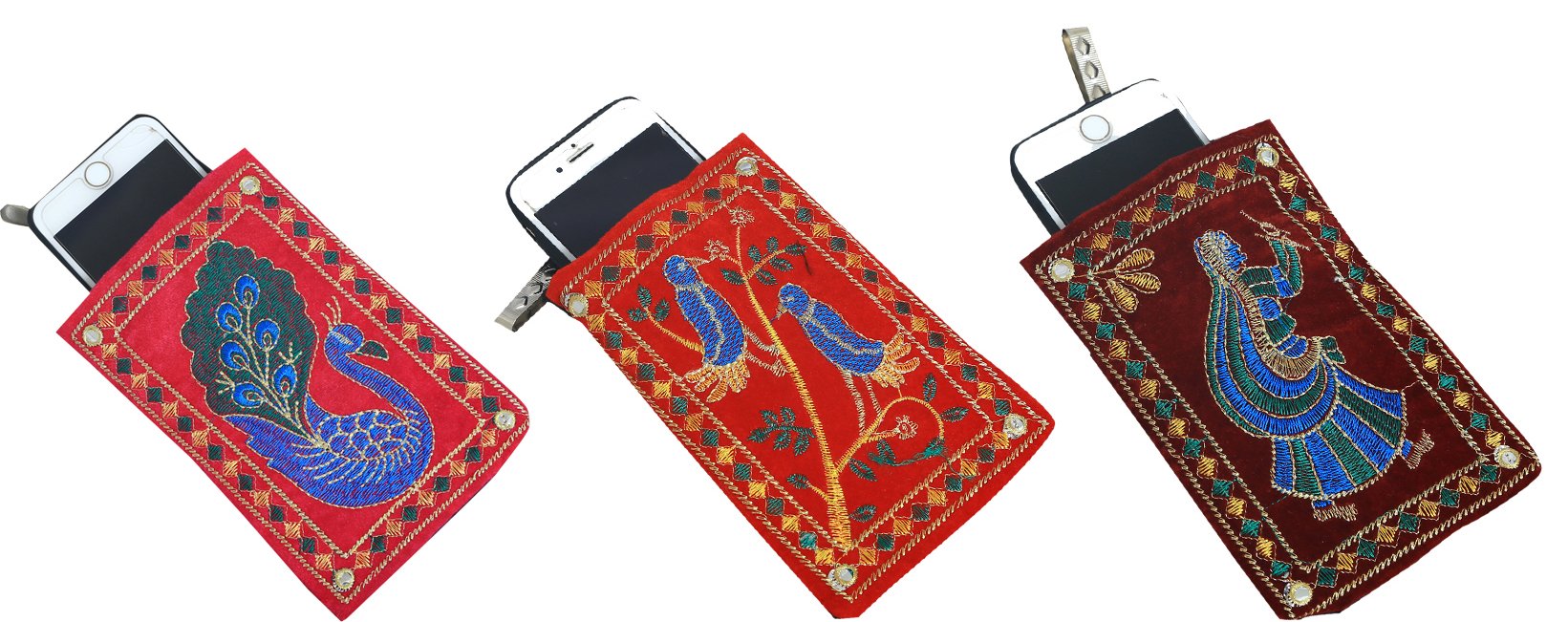 See full amazon price history chart for Kuber Industries Embroidery 3 Piece Velvet Mobile Pouch Cover for Phone, Multi-Colored Kuber Industries Embroidery 3 Piece Velvet Mobile Pouch Cover for Phone, Multi-Colored (B0775ZK77N) Amazon Price History, Amazon Price Tracker