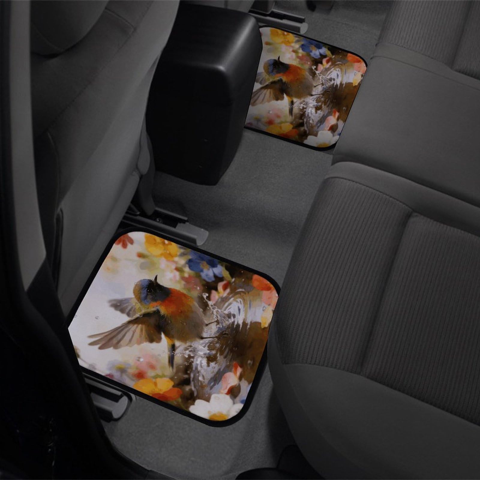 4 tappetini per auto, resistenti, antiscivolo, facili da pulire, adatti per la maggior parte delle auto, per tutte le stagioni, universali, adatti per SUV, berline e camion