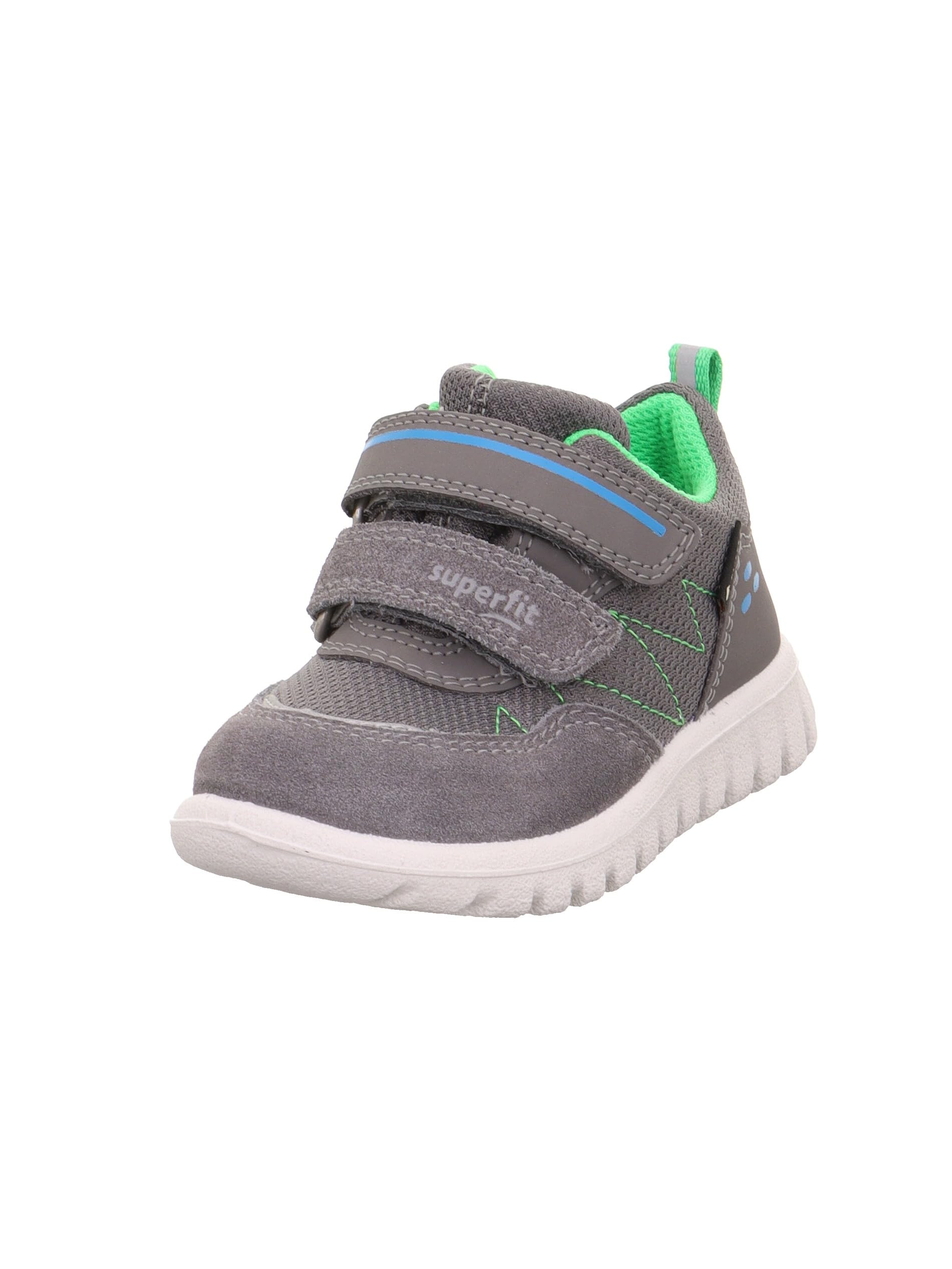Superfit SPORT7 MINI Gore-Tex Trainers, Light Grey/Light Green 2500, 25 EU