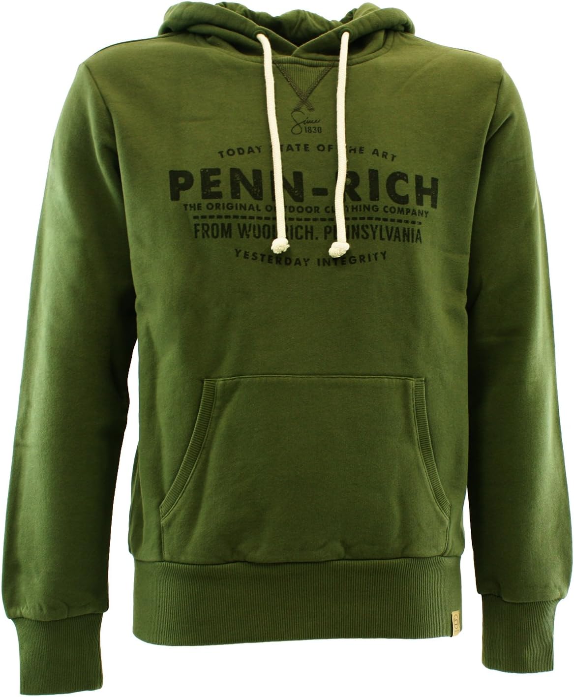 Woolrich Penn Rich VINTAGE HOODIE616 Felpa con cappuccio Verde XXL Man