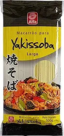 Macarrão Yakissoba Largo Alfa 500g