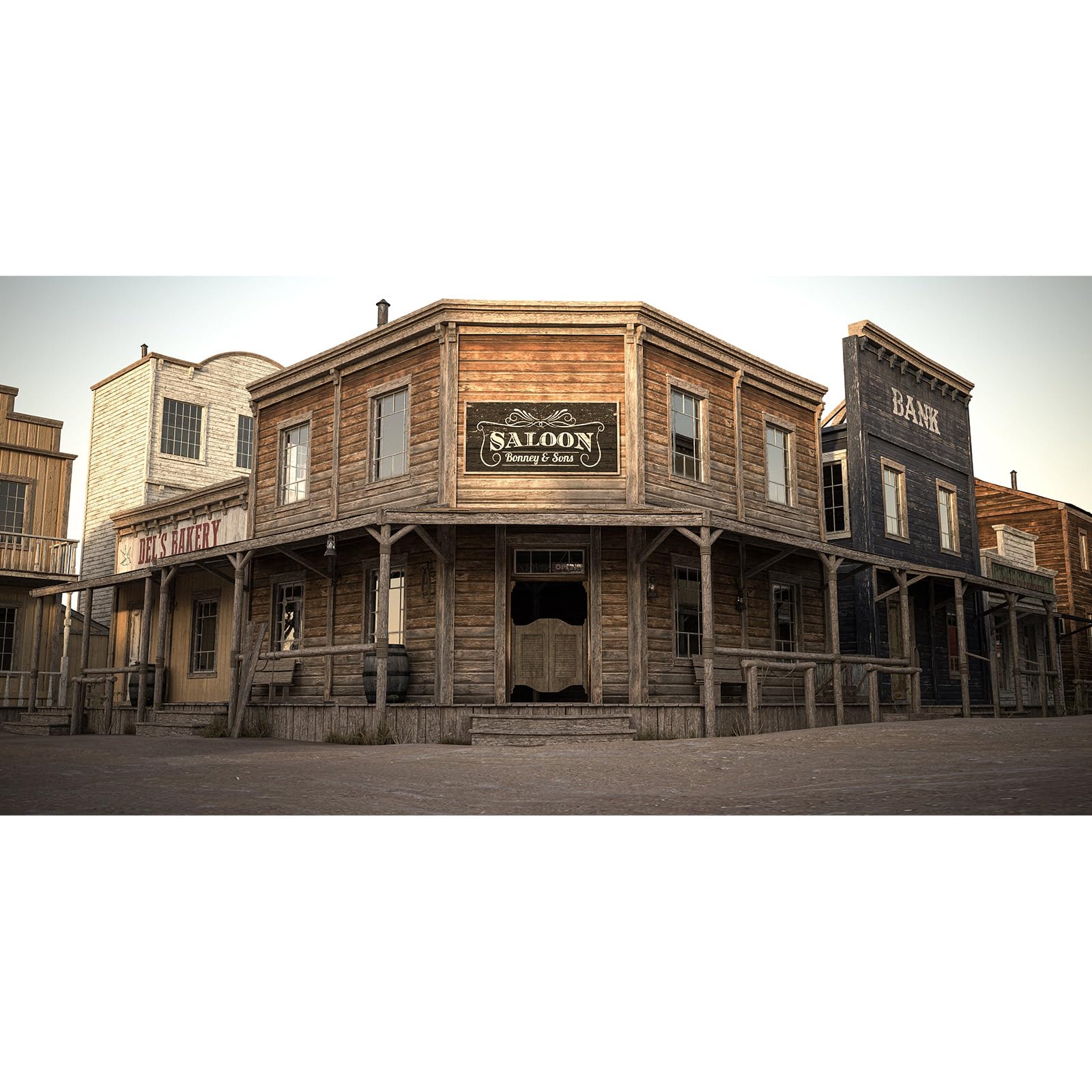 Vintage West Saloon Background Retro Western Cowboy Backdrop Western Party Supplies Wooden House Barn Banner Cowboy Decoration Booth Backdrop Party