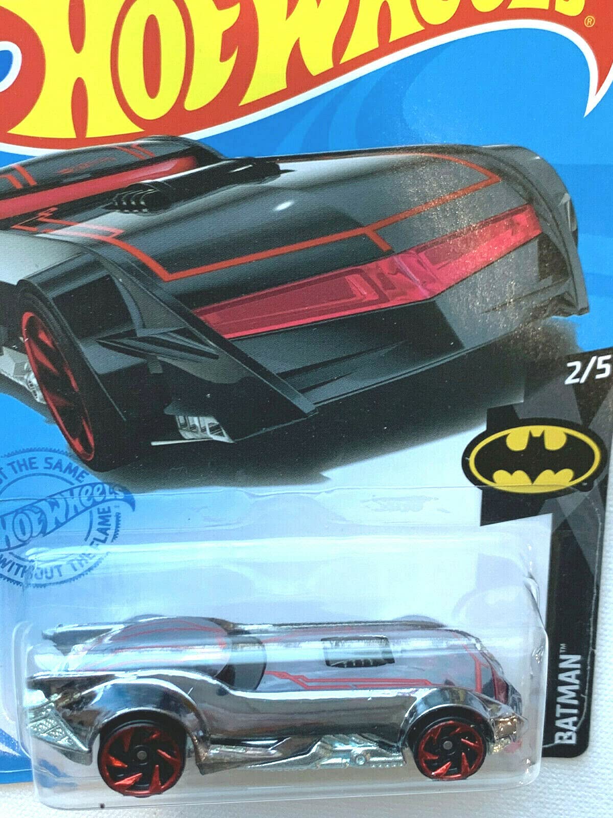 DieCast Hotwheels The Batman Batmobile - Batman 2/5 [Gunmetal Chrome]  56/250 : Amazon.ca: Toys \u0026 Games