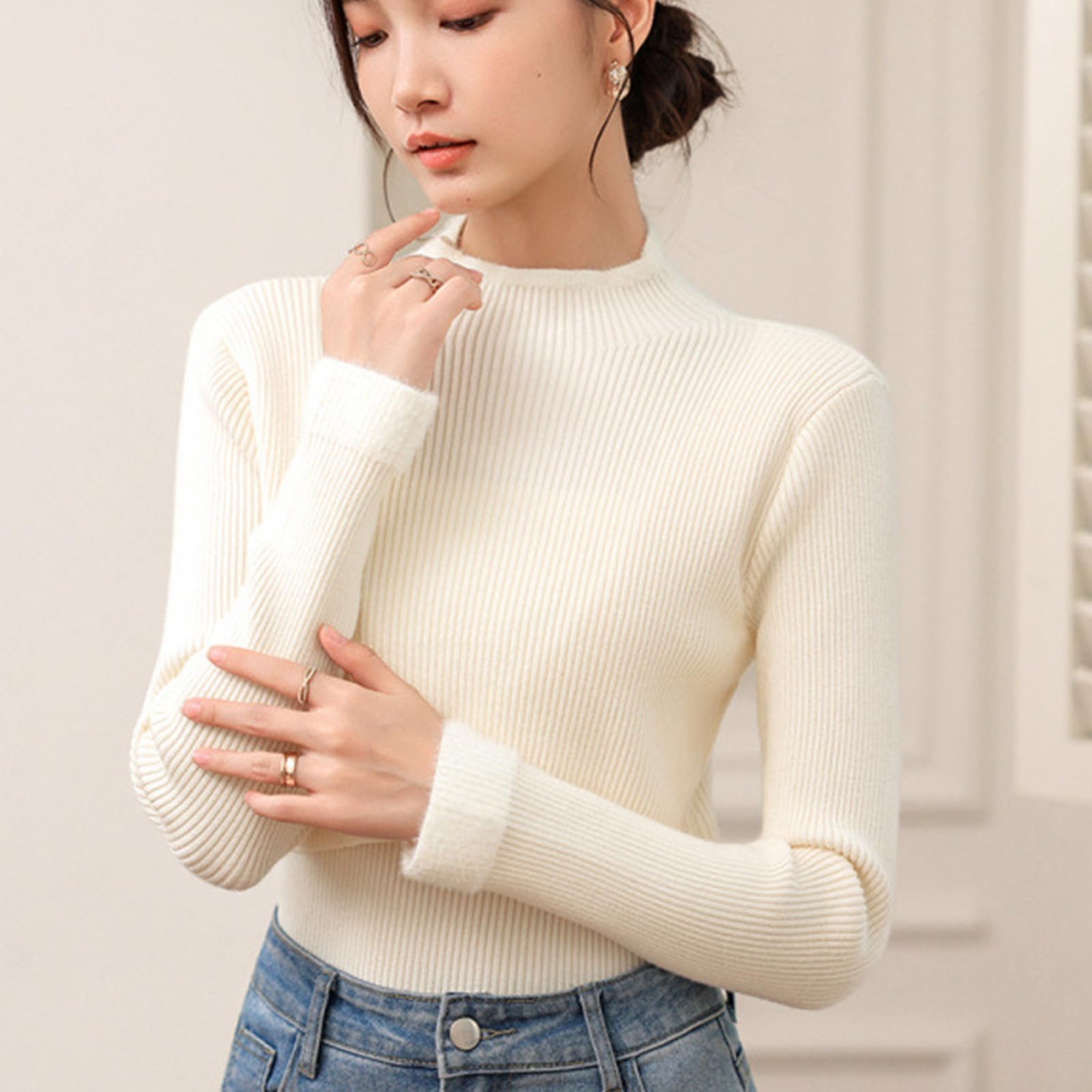 Isolato Allattamento Maglione Allattamento Top Maglione Offerta Corpo Lusinghiero Fit Caldo Cotone Poliestere Miscela per la Nuova Mamma Casa