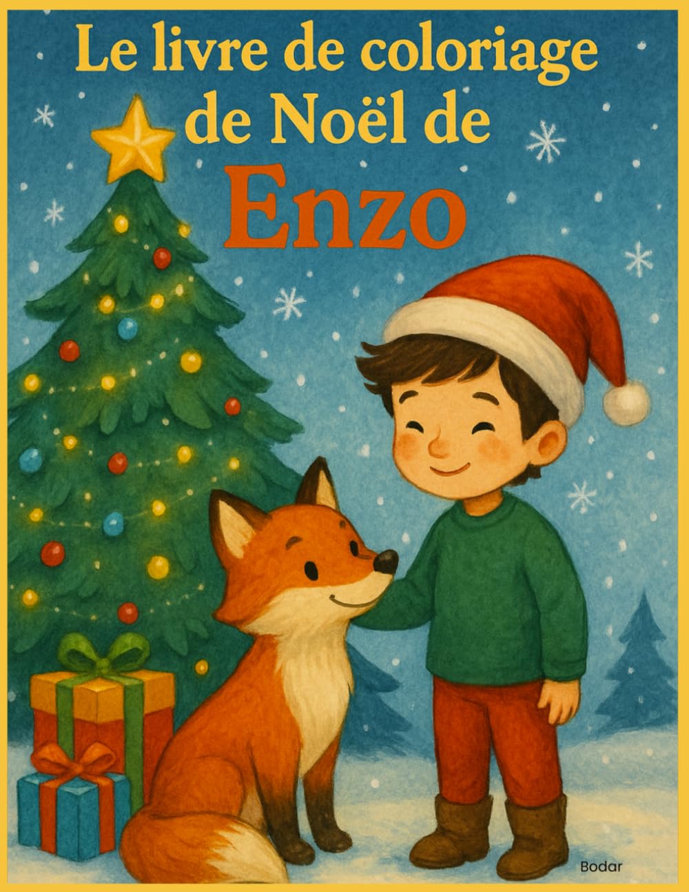 LE LIVRE DE COLORIAGE DE NOËL DE ENZO