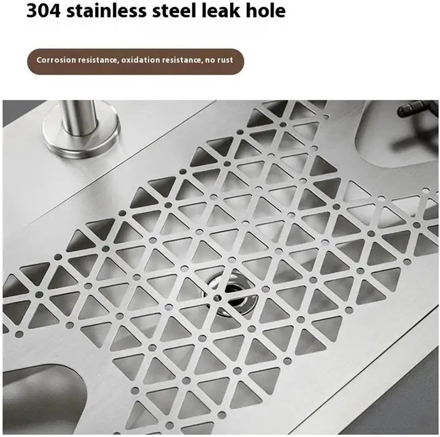 Dual Head Cup Washer Stainless Steel Embedded Pitcher Rinser Manual Press for Cafe Bar Cleaning(66.5x28.8cm)