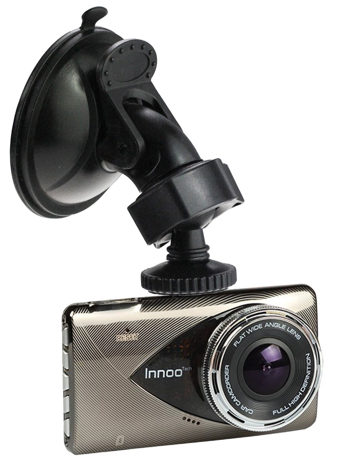 Navitech Dash Camera Adjustable Rotating Suxction Cup Mount with 1/4 Screw Mount Adapter Compatible With The Innoo Tech Car Camera1296P Full HD Night Vision Dash Cam