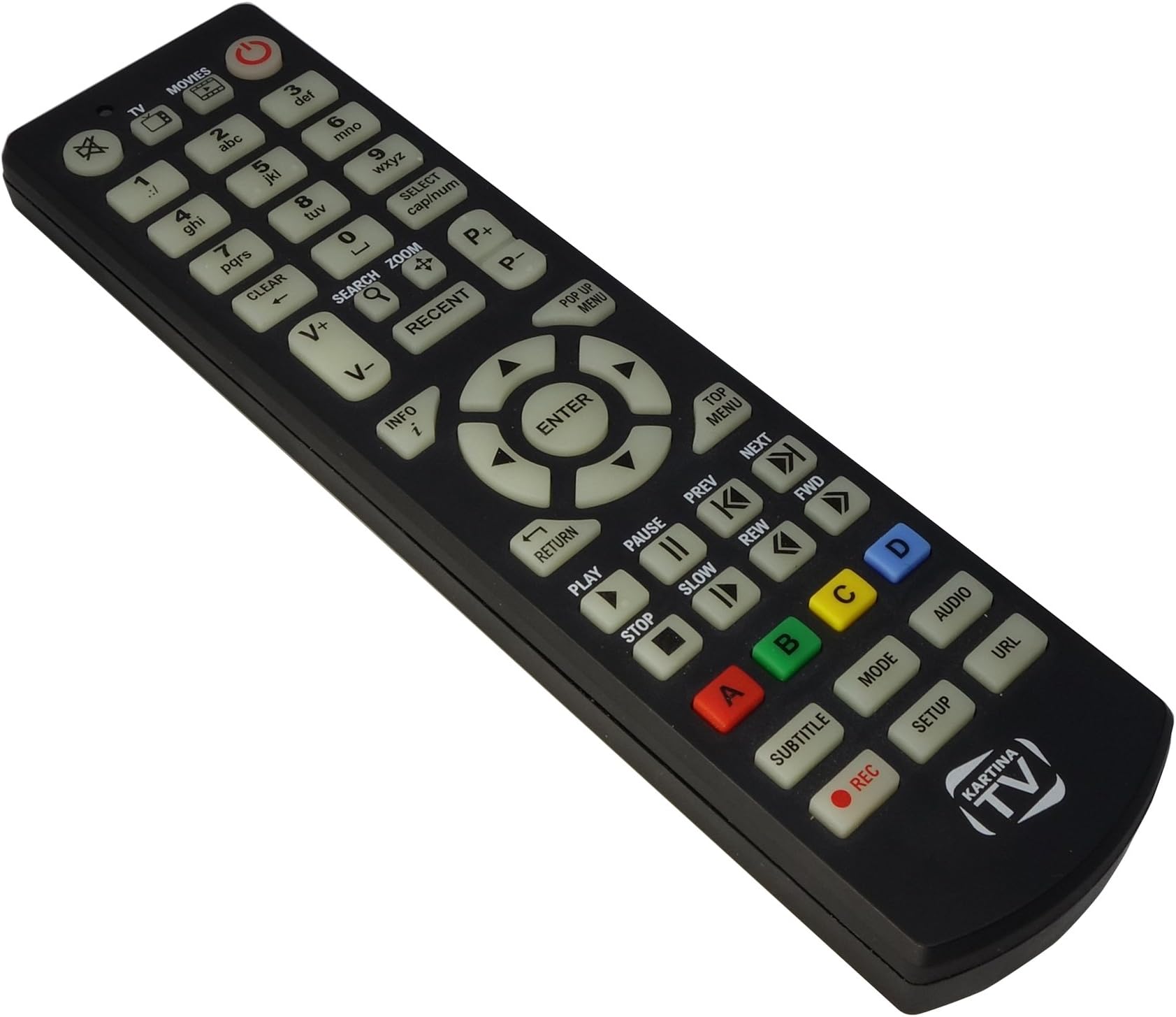 Dune HD Remote Control Kartina TV Logo