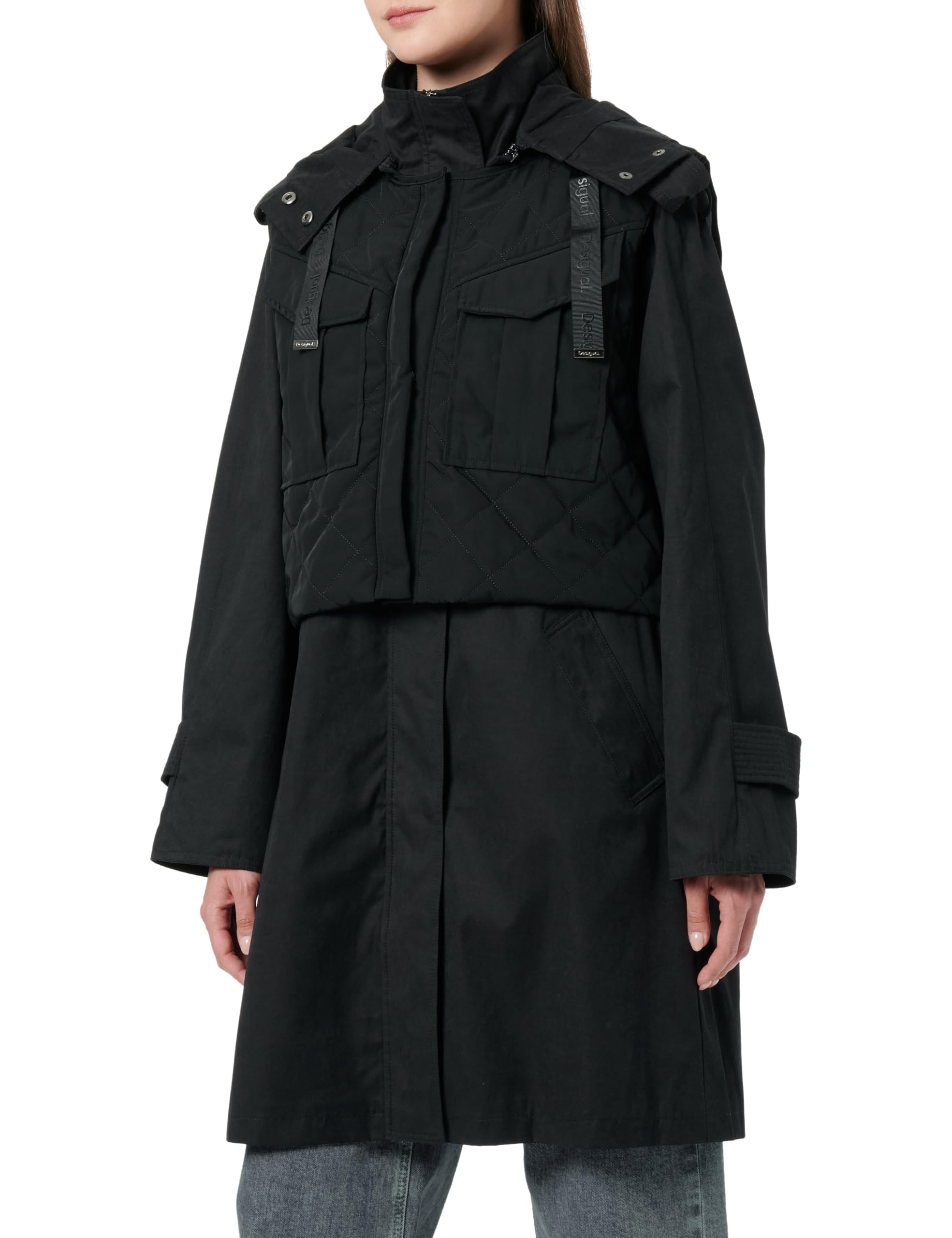 Desigual CHAQ_ALBURQUERQUE, 2000 BLACK, S