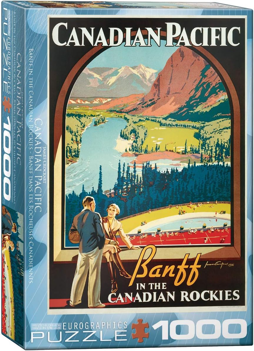 EuroGraphics CP Rail in The Canadian Rockies Puzzle (1000-Piece)