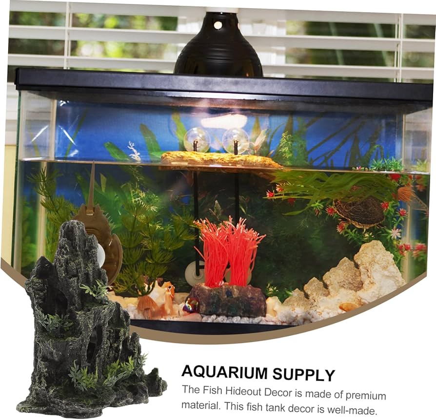 Amazon.co.jp: Beaupretty 水族館の岩場 フェイクロック 水槽岩山