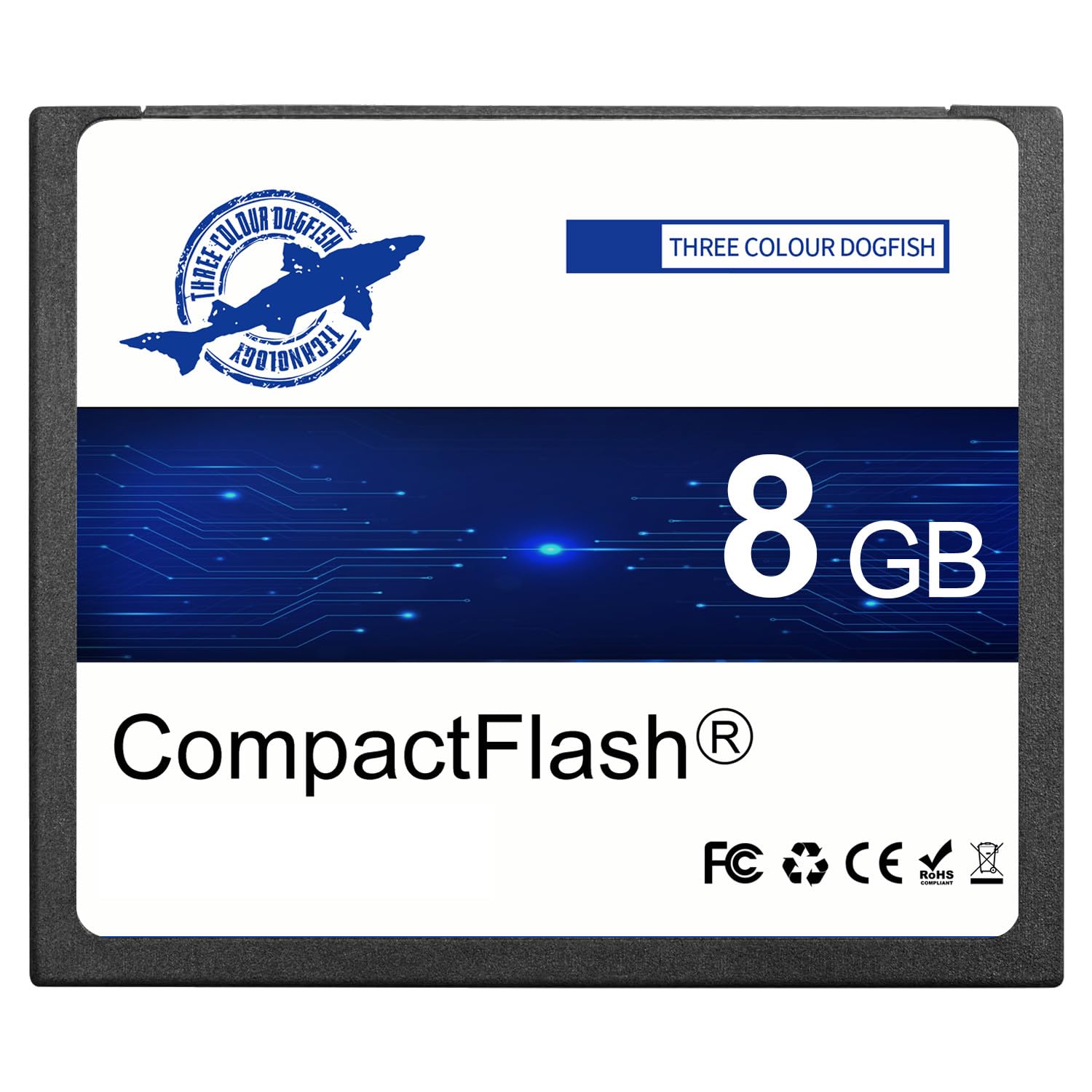 Dogfish Compact Flash Memory Card 8GB 133X CF Camera Cards FAT32