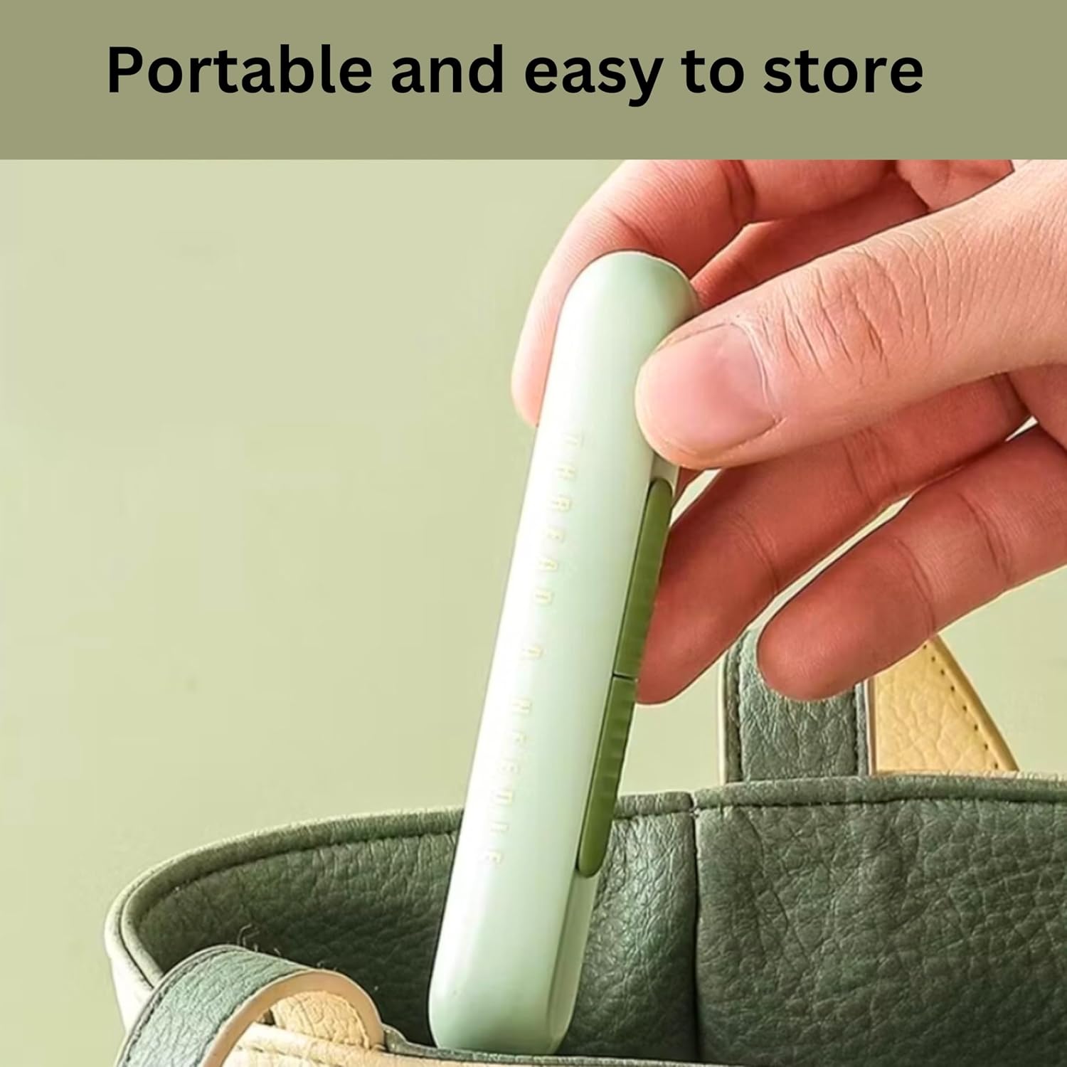 2 in 1 Needle Threader Seam Ripper for Hand Sewing, Retractable Compact Design, Stitch Removal and Threading Needles Sewing Kit Suppies 3 PCS with Needle Storage